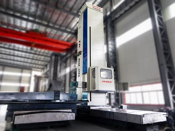 Mandriladora e fresadora CNC tipo floor