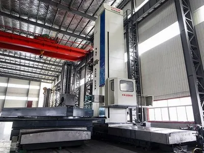 Mandriladora e fresadora CNC tipo floor